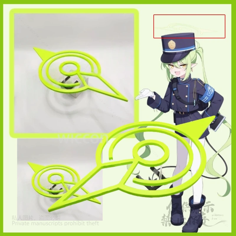

Anime Blue Archive Tachibana Nozomi Cosplay Costume Halo Hikari Cosplay Headwear Headdress Props Accessory Halloween Party Props