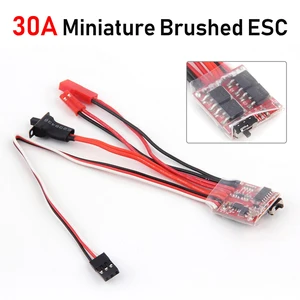 ESC Micro ESC für RC -Auto, Boot und Tank, Bremsmotor, 20A, 30a, 1/16, 1/18, 1/24 10 Hauptverkaufslancha Mini Motor - №5