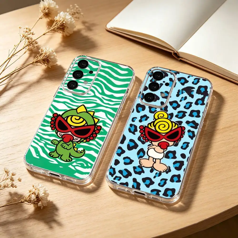 H-Hysteric M-Mini phone Case For Samsung S25,24,21,22,23,30,Ultra,20,Plus,Fe,Lite,Note Transparent Cover