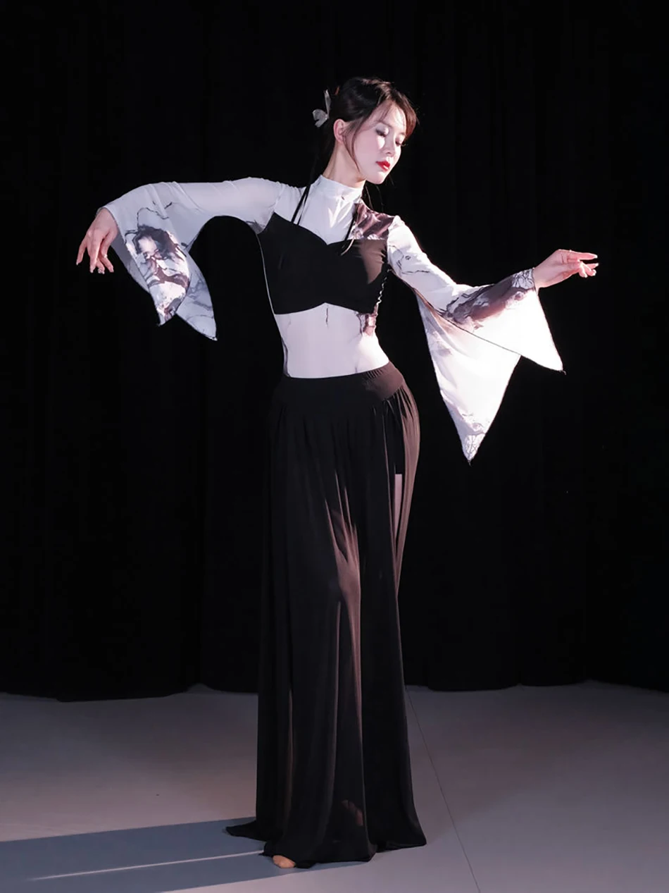 Belly Dance Costumes For Women Top + Skirt 2 Pieces Set Dance Wear Performance Clothings Set Practice Clothes Dance Outfits