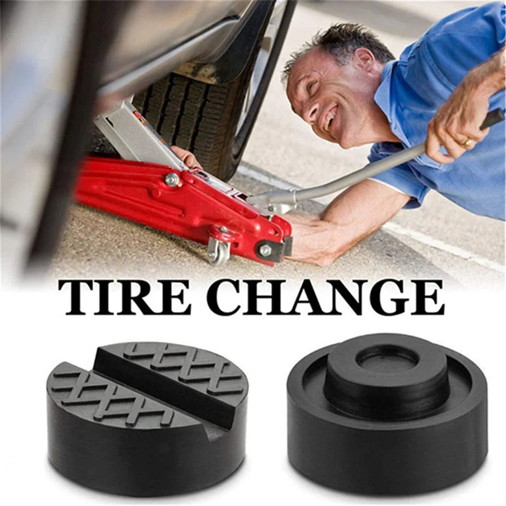 

Universal Slotted Car Jacks Rubber Pad High Strength Jacks Lifting Disk for Automotive Repair Anti-Slip Jacking Tool