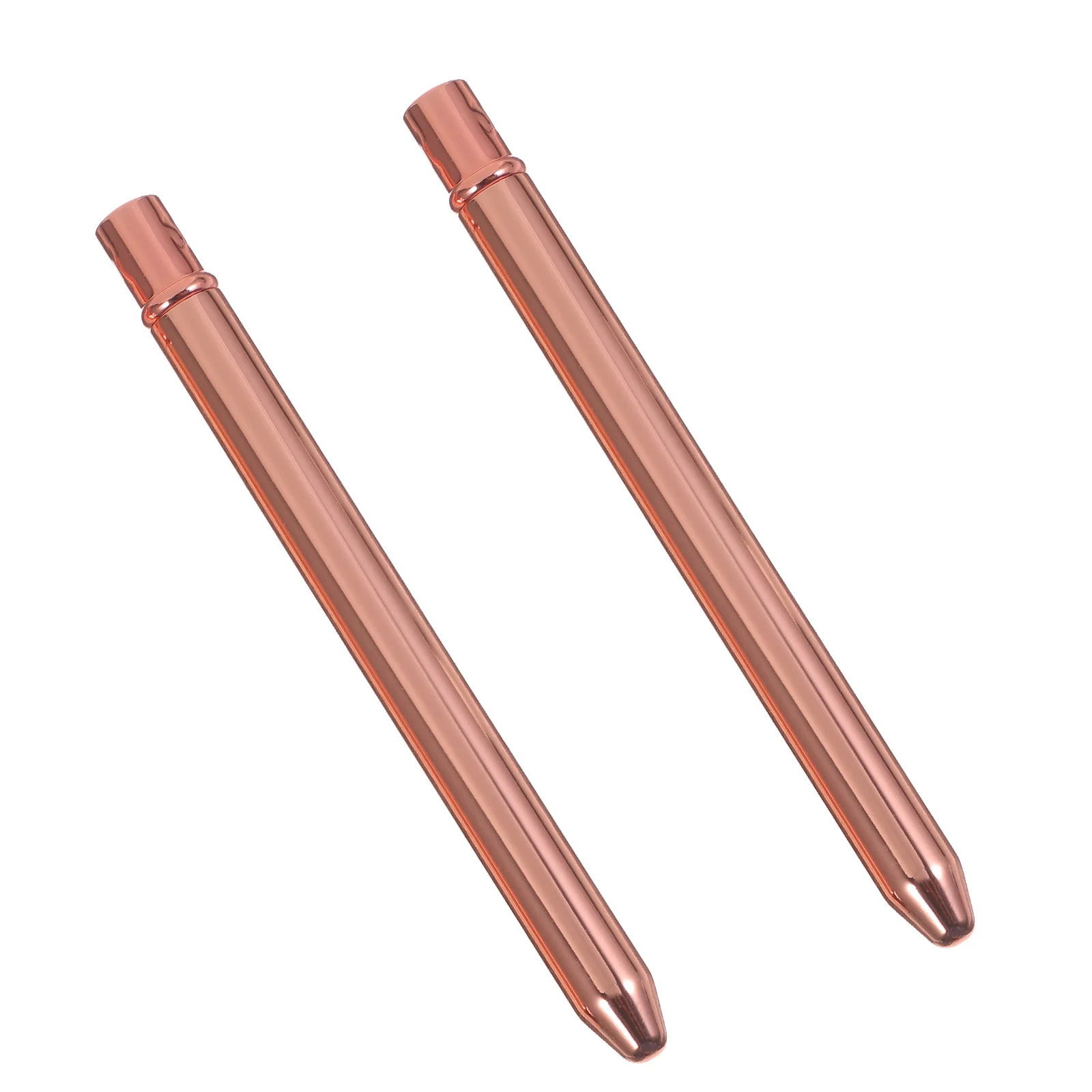 2 uds cepillos de pestañas varita para rímel herramienta rizador de pestañas de acero inoxidable cepillo de maquillaje portátil para todo tipo de pestañas aplicador de pestañas