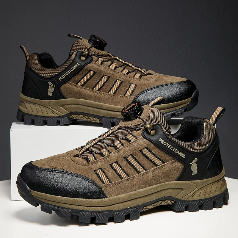 Outdoor New Arrival Hiking Shoes Breathable Mountain Jogging Trekking Sneakers Non-slip Camping Climbing Male Hunting Trendy