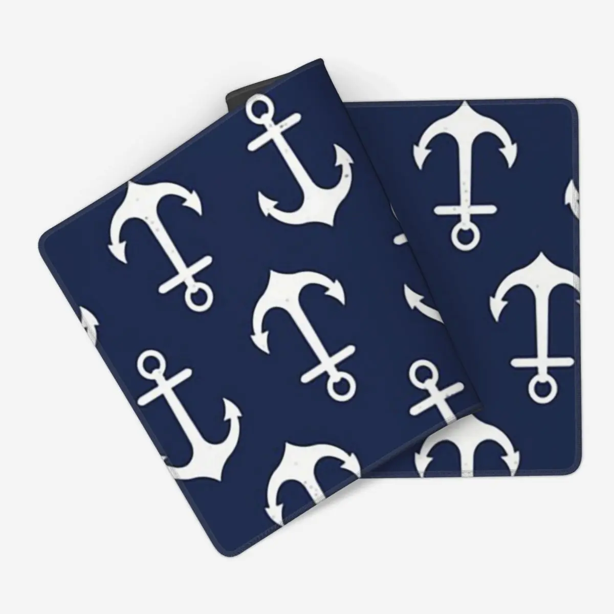 Large Mouse Pad Navy Ship Anchor Theme Gamer PC Laptop Mats Keyboard Carpet Computer Gaming Office Accessories Desk Mat