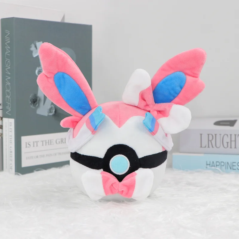 โปเกมอน ซิลเวียนตุ๊กตานุ่มมิมิคิว มาสเตอร์ โปเกบอลตุ๊กตาอะนิเมะเพลูเช่ของเล่นน่ารักบัตเตอร์ฟรี อุมเบรออนตุ๊กตาของขวัญวันเกิด