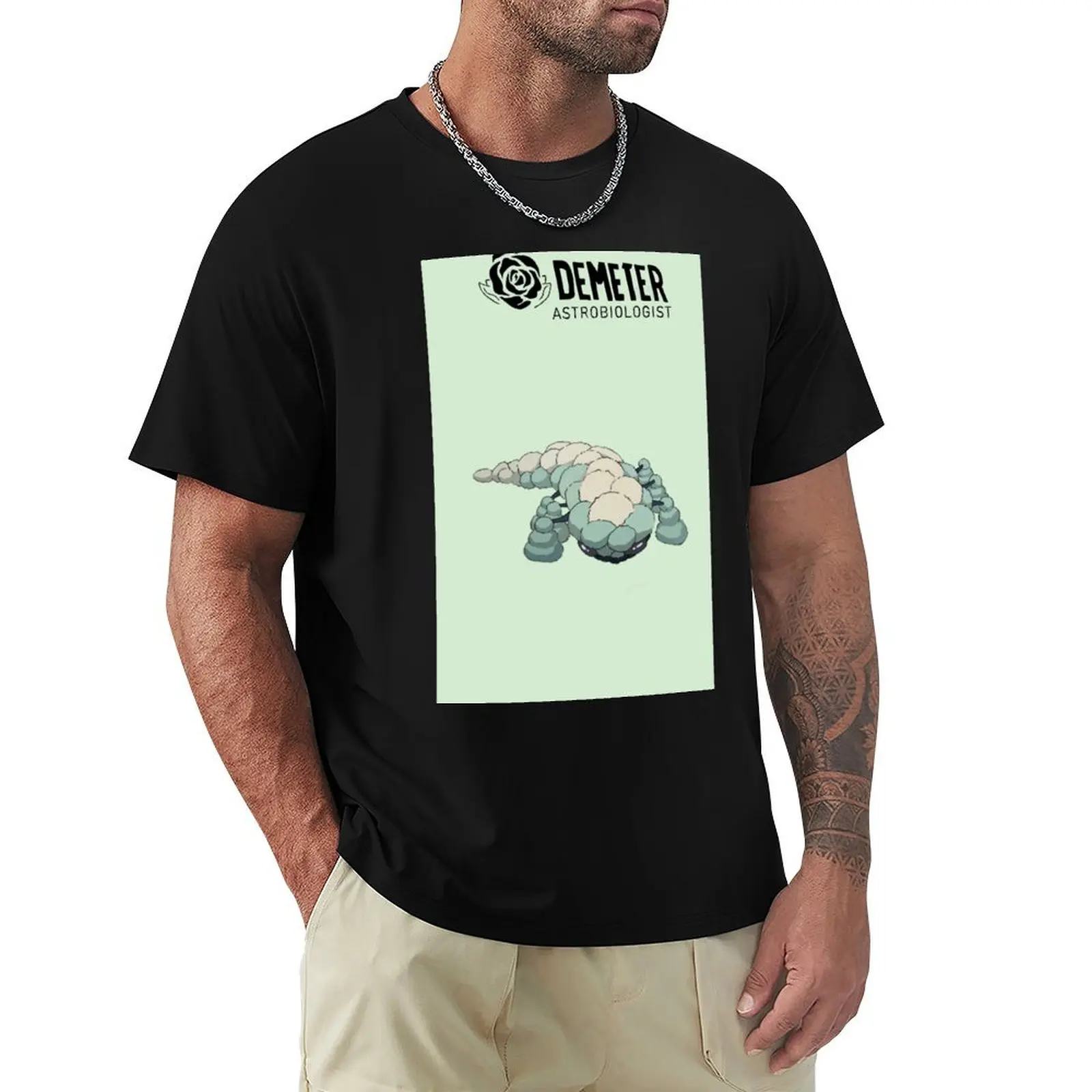 Demeter astrobiology spore creature design T-Shirt g man t shirts for men T-Shirt