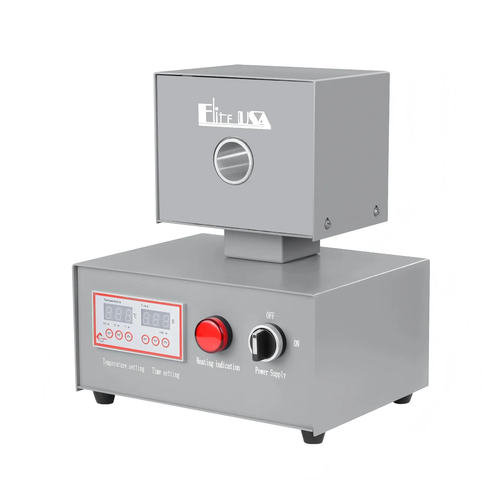 Máquina de Moldeo por Inyección de Prótesis Dentales Invisibles de 350W, Horno de Fusión para Prótesis Dentales, Horno de Calentamiento Flexible