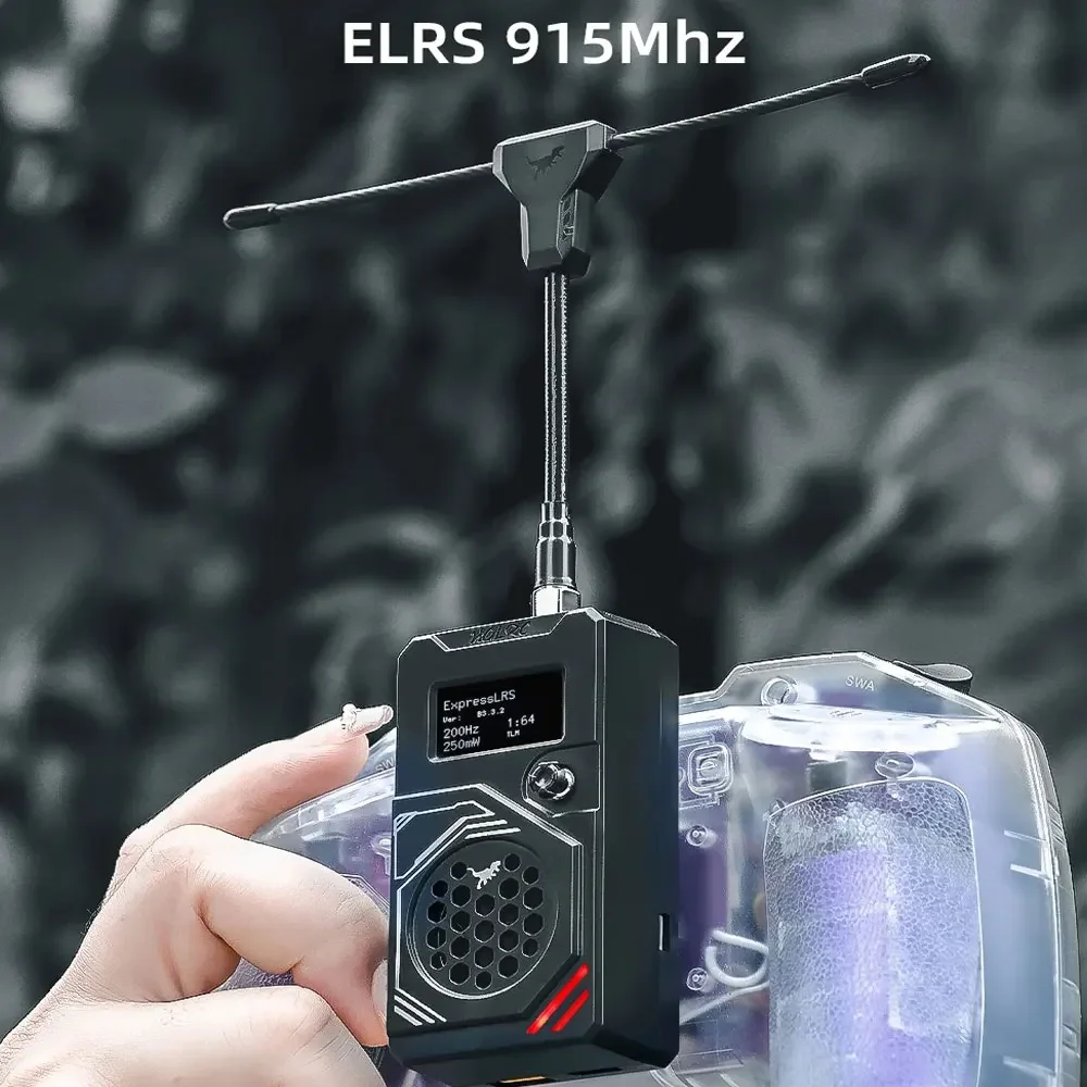 HGLRC T ONE TX โมดูล ELRS 915 Mhz 2 วัตต์ 868-915 MHz FCC 3-6 S การส่งผ่านกว้างระยะทางสําหรับ FPV Long Range Racing Drone