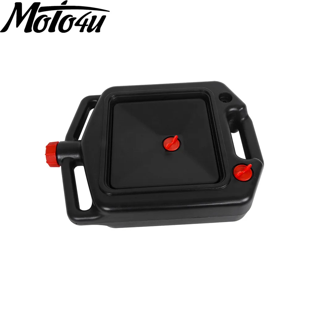 4L Universal Motorrad Auto Fahrrad Öl Kraftstoff Kühlmittel Ablasswanne Pfanne & Aufbewahrungsbehälter