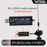 SDR Software-Defined Radio Receiver RTL-SDR V2 RTL2832U equipped with FC0012 tuner, 22-948.6MHz band SMA software-defined radio