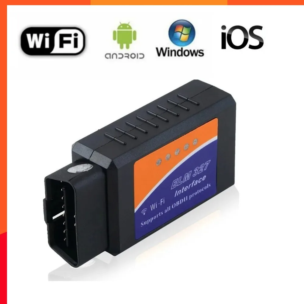 

Wifi Elm327 Obd2 Pic18f25k80 Chip V1.5 Code Reader Elm 327 Obdii Diagnostic Tool Diesel/petrol On Android/ios Car Scanner