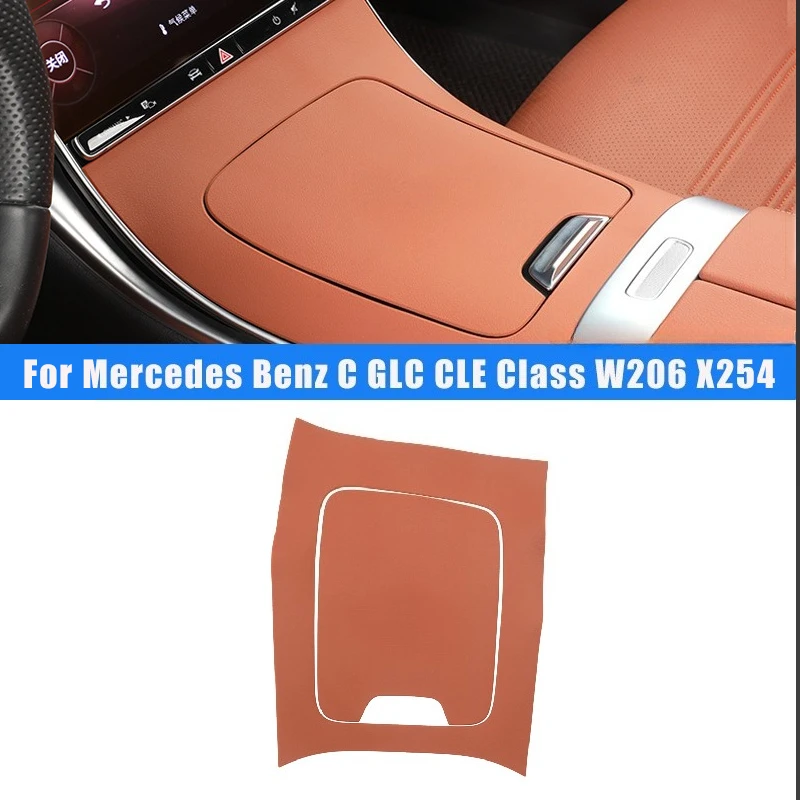 

For Mercedes Benz C GLC CLE Class W206 X254 Car Center Console Silicone Panel Cover Trim Frame Interior Modification Accessories