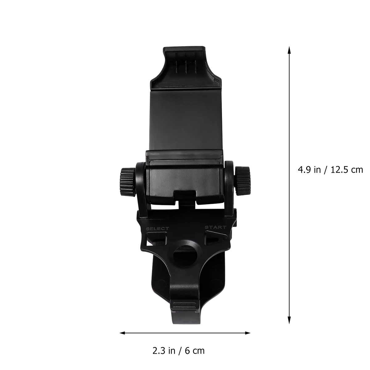 

Controller Clip Holder Bracket For Cellphone Mobile Phone Gamepad Adjustable Angle Sturdy Abs Wear Resistant