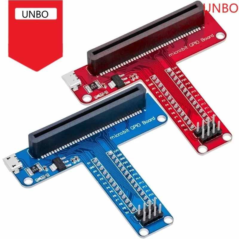 mciro/type-c  Microbit Development Board T-type GPIO Expansion Board Micro:bit Breadboard Adapter Board Python