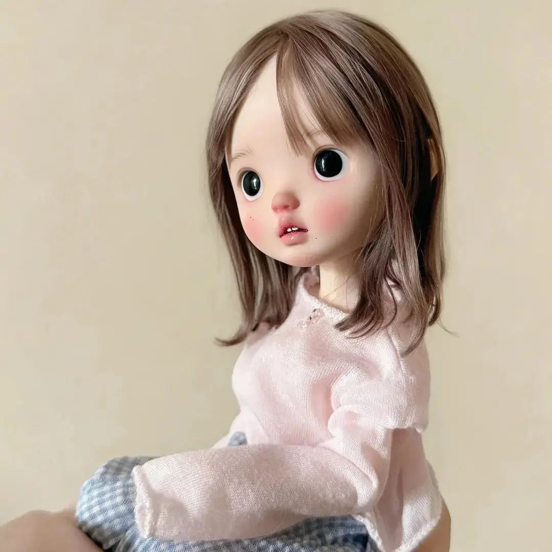 Custom new Qbaby 1/6 bjd doll nuonuo nimo Girl Makeup is optional for high quality Spot free shipping