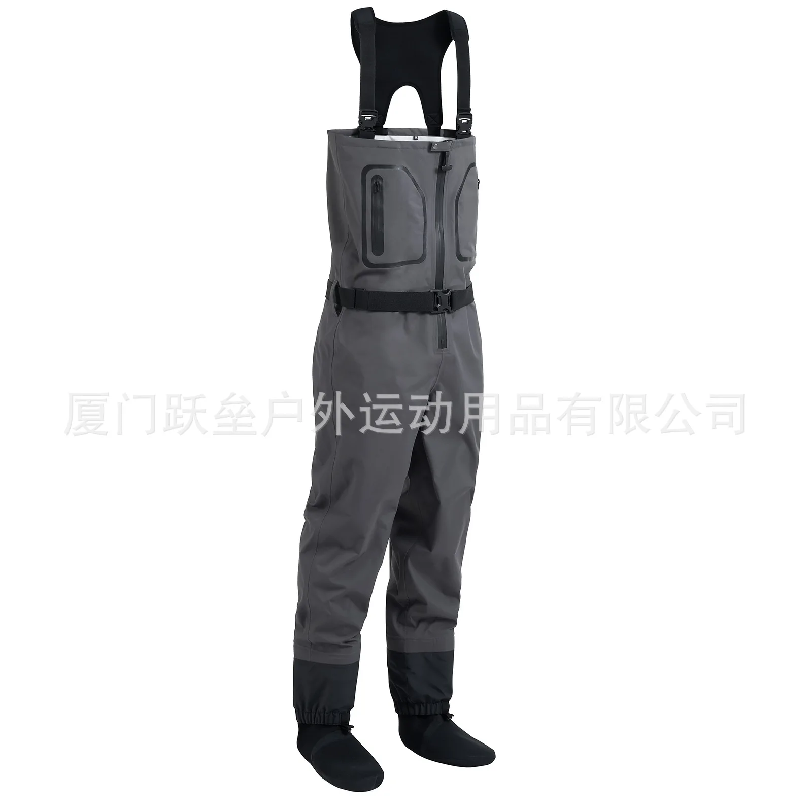 Strap-on Sewer Pants Stream Fly Fishing Wading Pants Summer Zipper Pocket