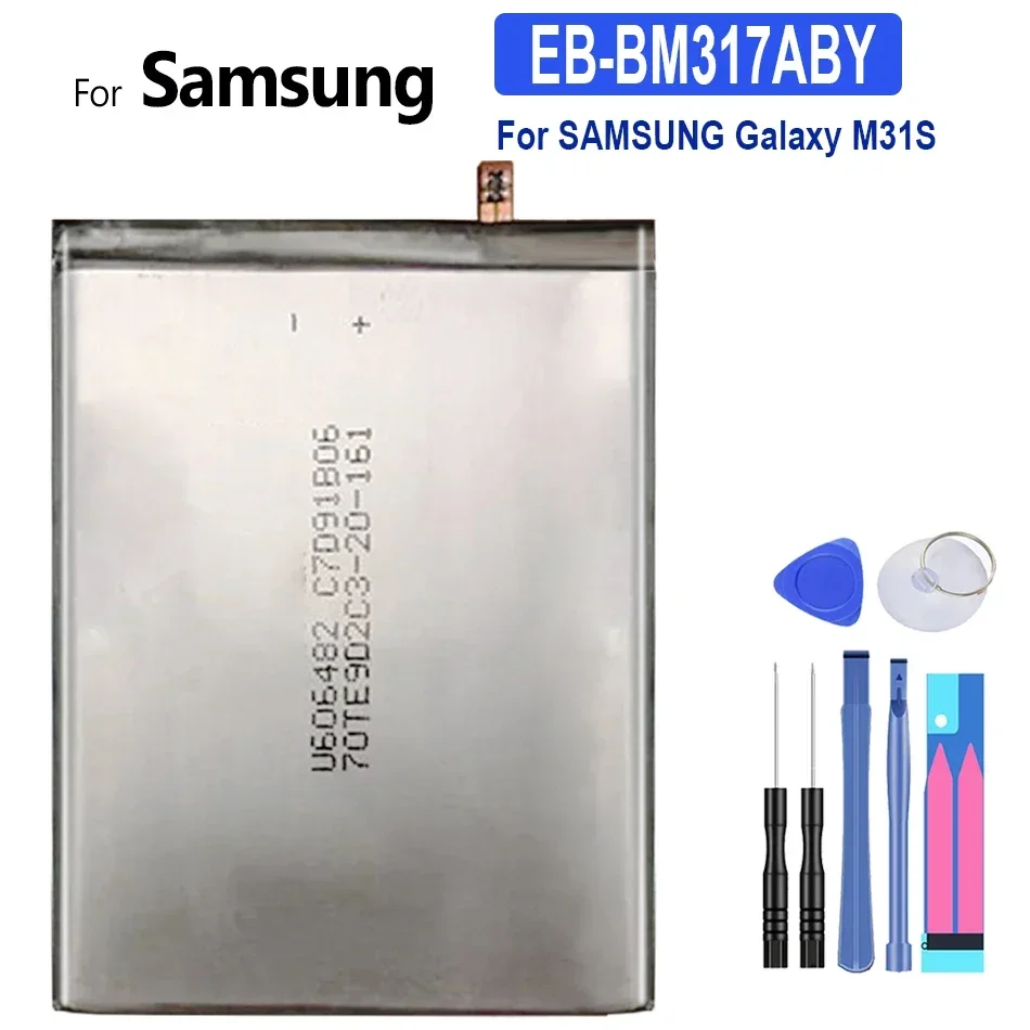 EB-BG580ABU EB-BM207ABY EB-BM317ABY Battery For Samsung M20 M30 M205F M31S M30s SM-M3070 M3070 M21 M31 M215 Bateria