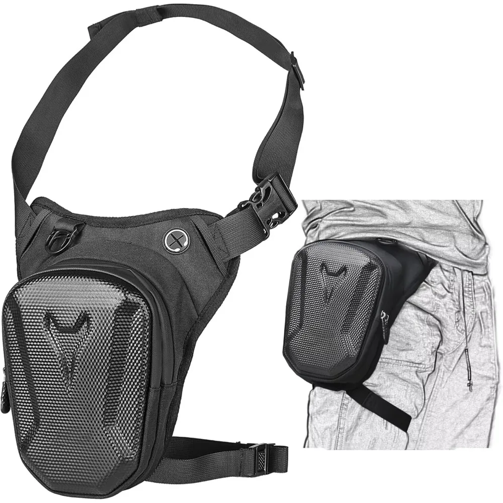 Motorcycle Leg Tank Bag Waterproof Waist Pack Crossbody Rider Biker Drop Thigh Motocross Moto Gear Men Women