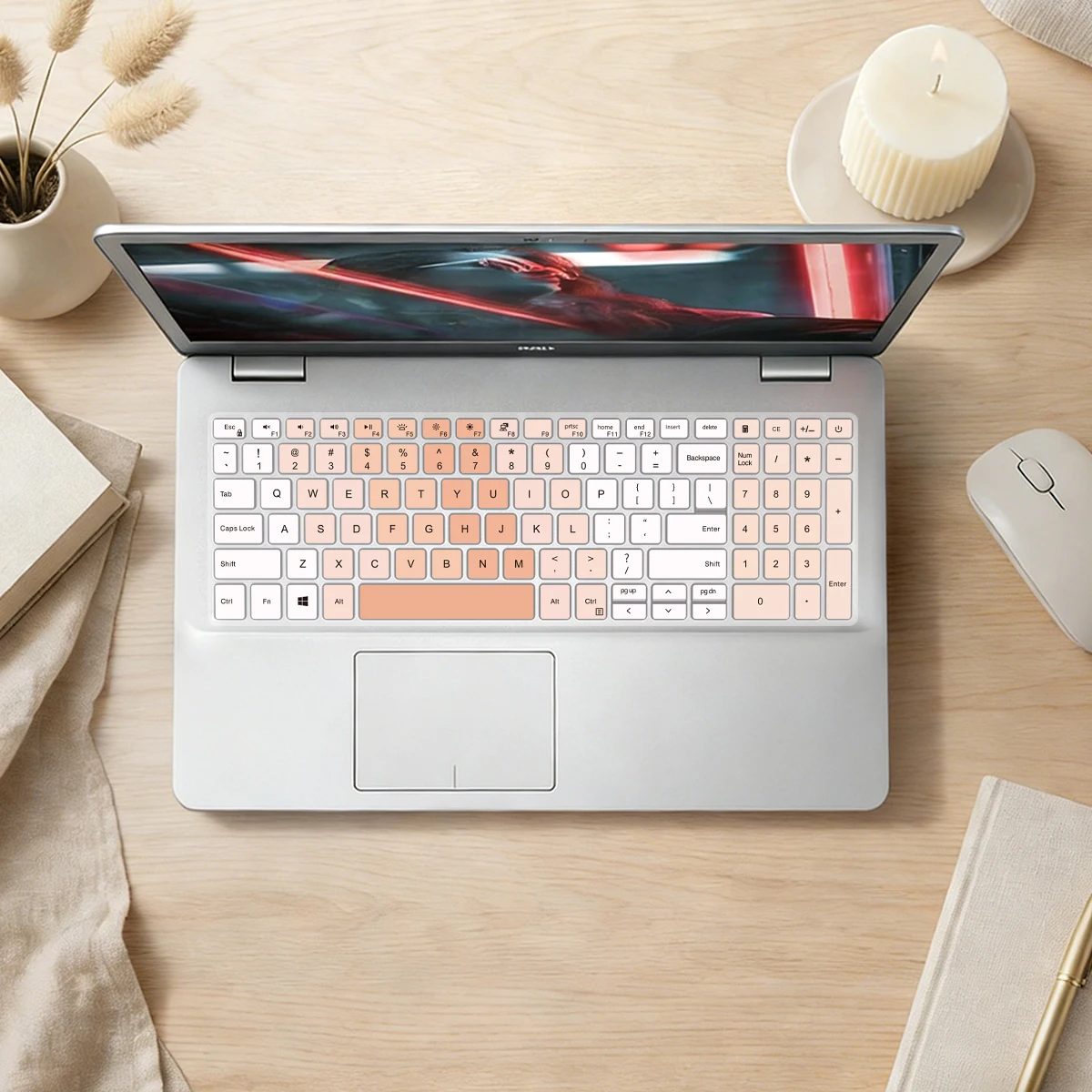 Keyboard Cover for 15.6 17.3 Dell Inspiron 15 17 5501 5502 5505 5508 5593 7500 7590 Vostro 3501 3502, Inspiron 15 3000 5000 7000
