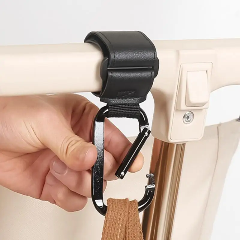 Universal Stroller Hooks Clip Heavy Duty Hanging Organizer For  Bags Uses For Prams Shopping Carts Car Seats Baby Carriers
