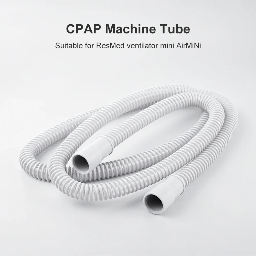 1.8m 15mm CPAP Tubing for AirMini Ventilator, Respiratory Hose, Anti Snoring Sleep Apnea Replacement Accessory