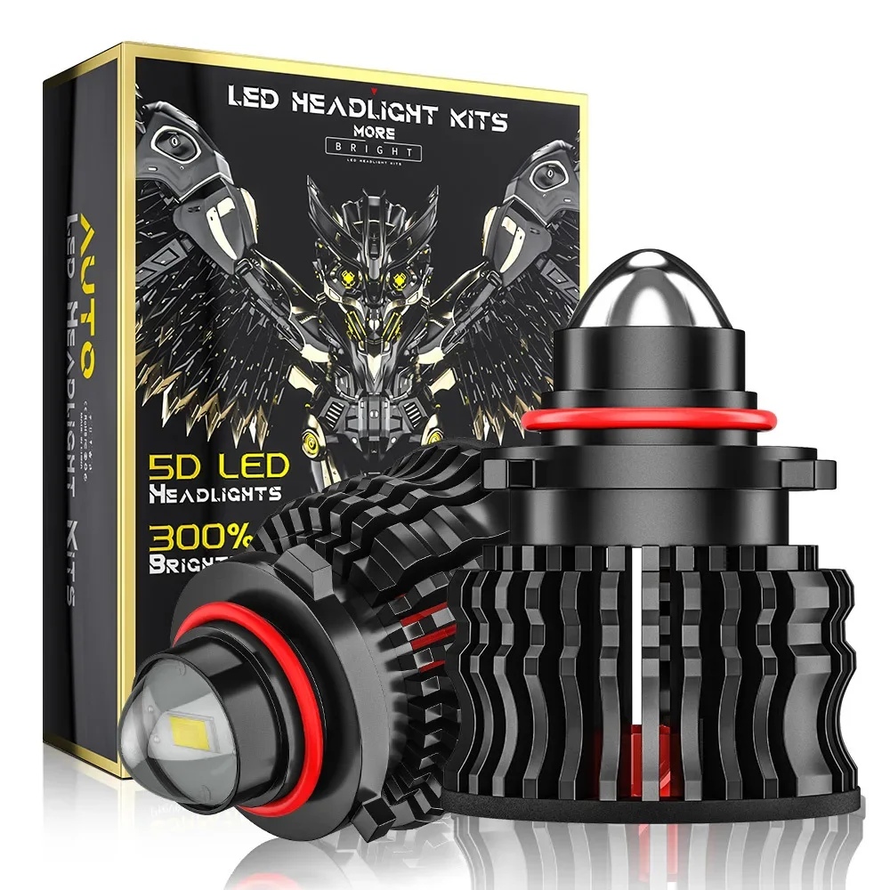 9005HB3 9006HB4 Led Laser Fog Light with Lens 60W Car Headlight  light White Light/Ice Blue Light/Yellow Light H8 H9 H11 H10