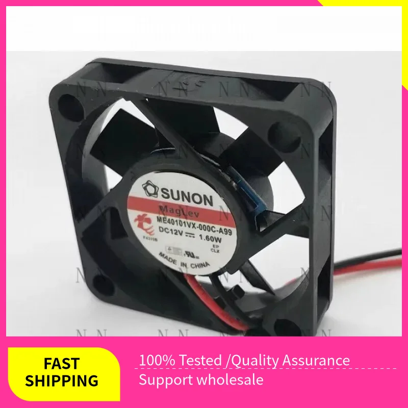 WEP  NEW FOR SUNON ME40101VX-000C-A99 4010 12V 1.60W 4CM Magnetic levitation fan