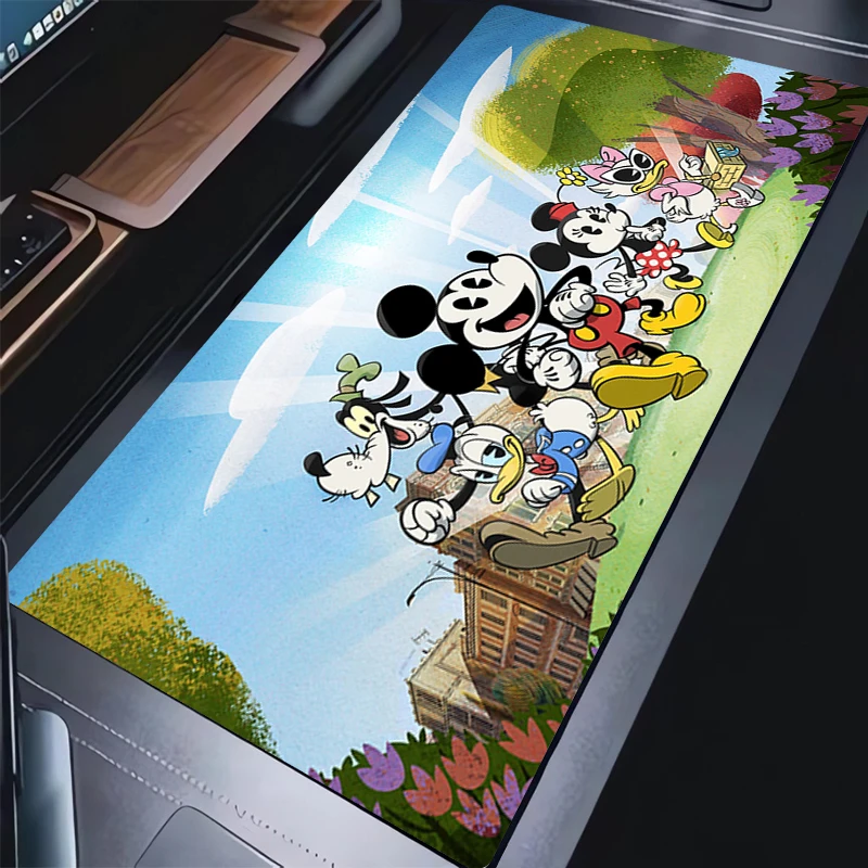 لوحة ماوس للألعاب لوحة ماوس للكمبيوتر المحمول Kawaii Anime المطاط ماوس حصيرة M-ميكي ماوس ألعاب مكتب حصيرة منصات لوحة المفاتيح الميكانيكية ماوس #3