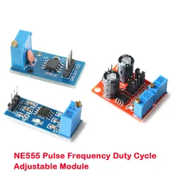 NE555 Pulse Frequency Duty Cycle Adjustable Module Square Wave Signal Generator 5V-12V for Arduino Smart Car