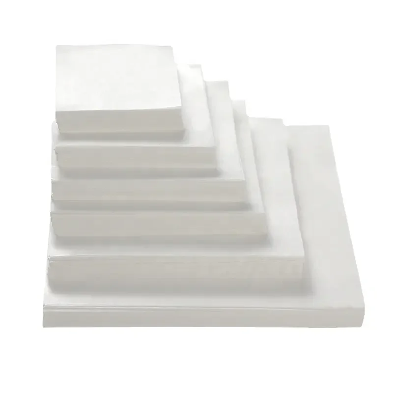 50mm 100mm 150mm Laboratory Scales Double-sided Transparent Smooth Scale Weigh Papers Weighing Paper