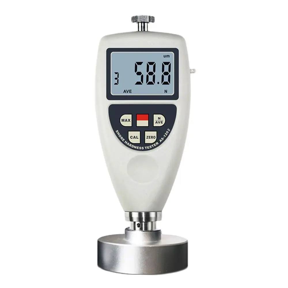 Appareil de contrôle numérique de dureté d'éponge AS-120F Ghent la dureté du matériel mou de mousse, produits en caoutchouc de mousse de polyuréthane 10 ~ 90HF