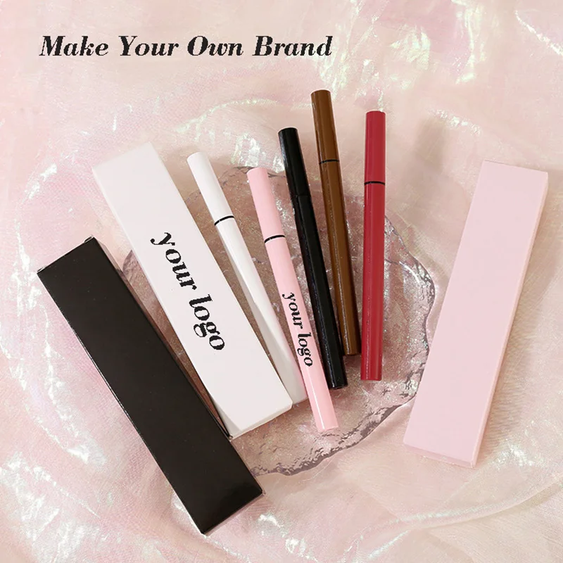 

Custom Your Logo Magic Self Adhesive Lashes Eyeliner Long Lasting No Glue Quick Drying Eyelashes Sticking Pencil Magnetic DIY