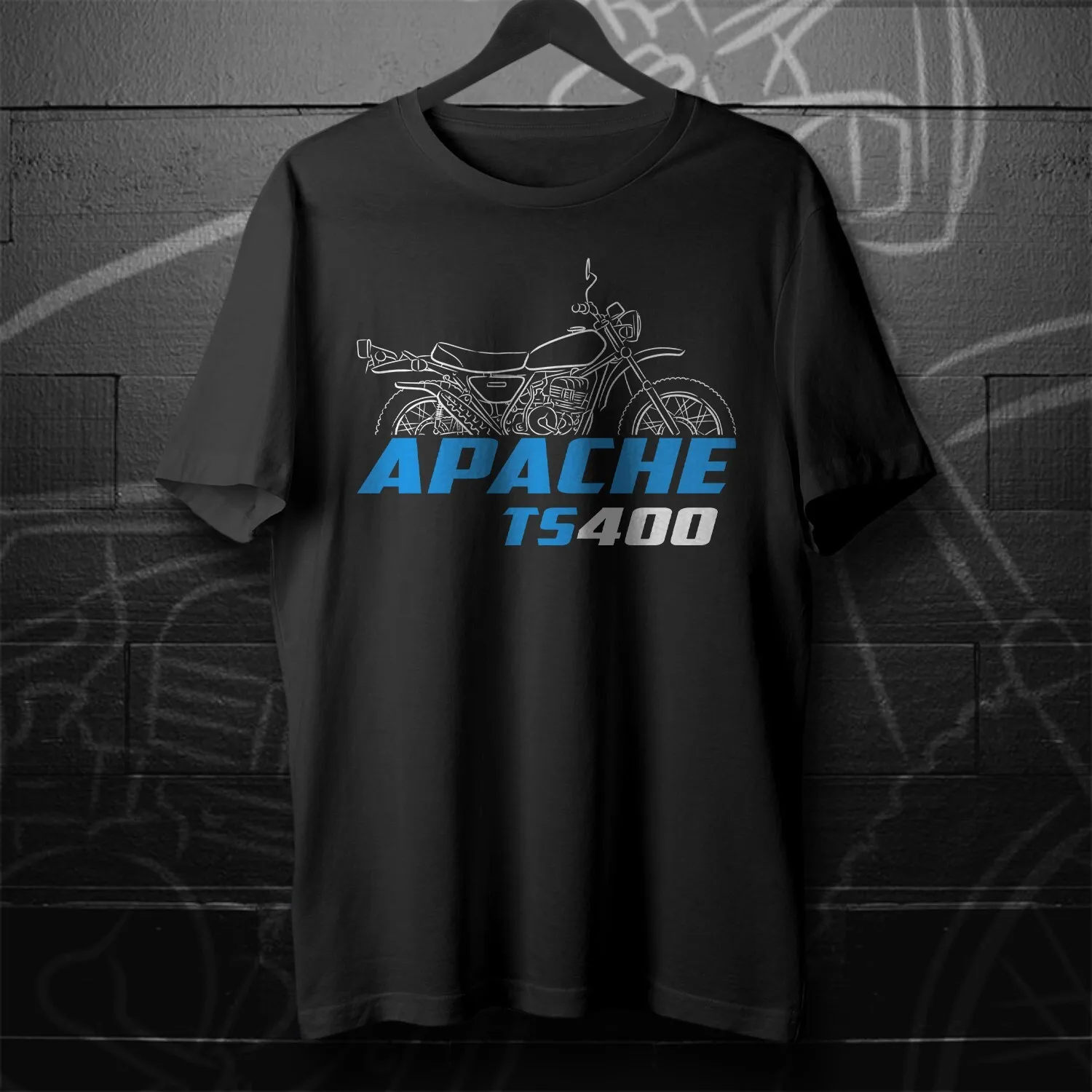 TS400 Apache 1971–1979 - Motorcycle T-Shirt for Riders