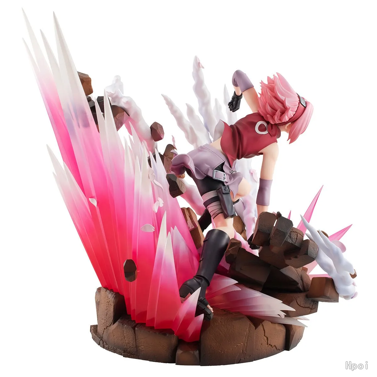 

【 FS 】 MegaHouse Naruto GALS DX Naruto Shippuden Haruno Sakura 3 Figure Model Toy Gift