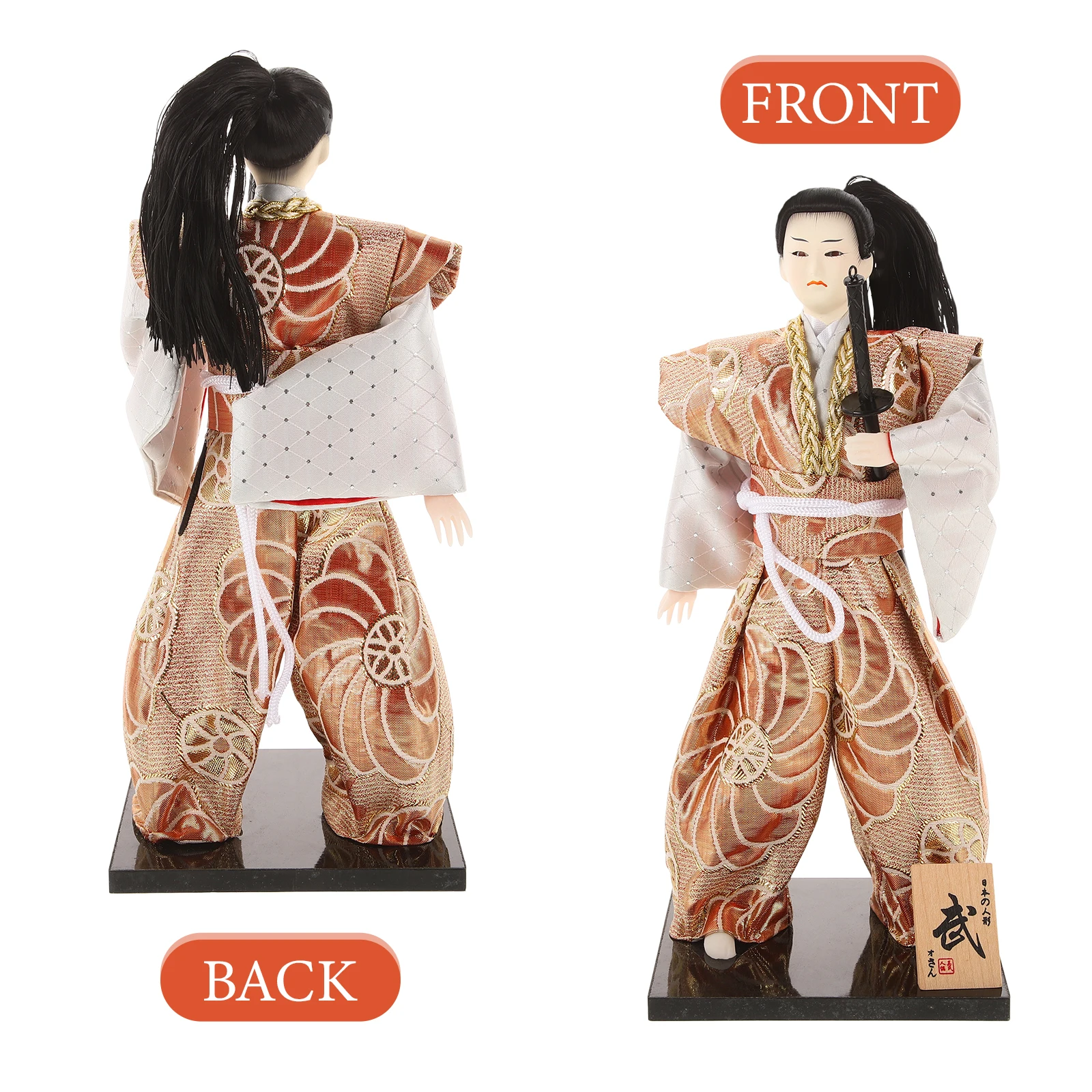 Style Warrior Statue Figure Art Craft For Home Decor Desktop Ornament Household Japanese Home Decor Decorative Samurai