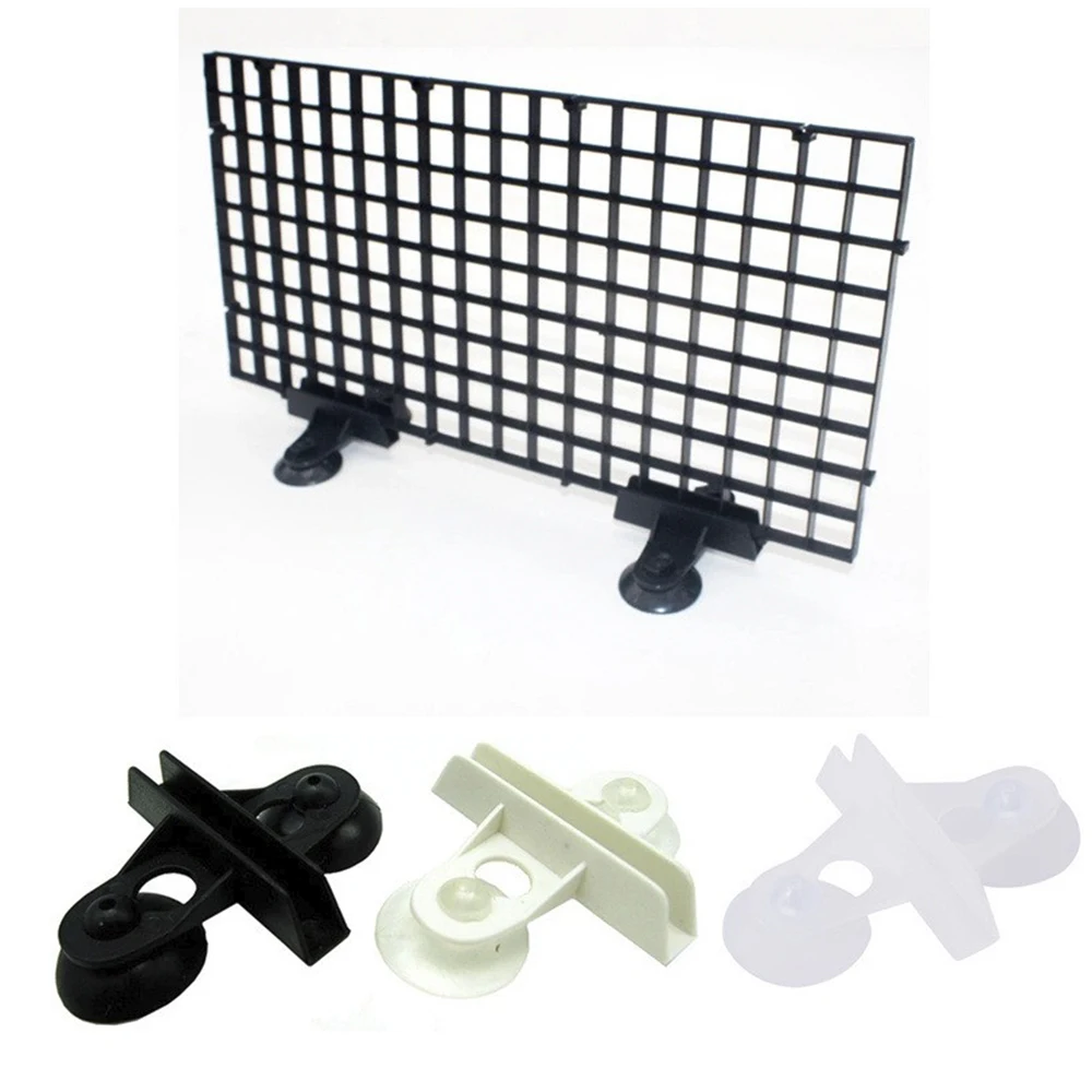 Tablero de aislamiento, rejilla, accesorio para acuario, bandeja de placa inferior para subviajes, 30x30cm/15cm, tablero divisor separador, red o Clip