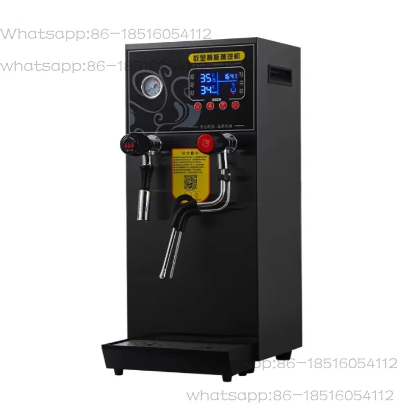 12L Electric Boiling Water Machine Commercial Milk Frother Steam Boiling Water Dual-purpose Machine Milk Foam Machine