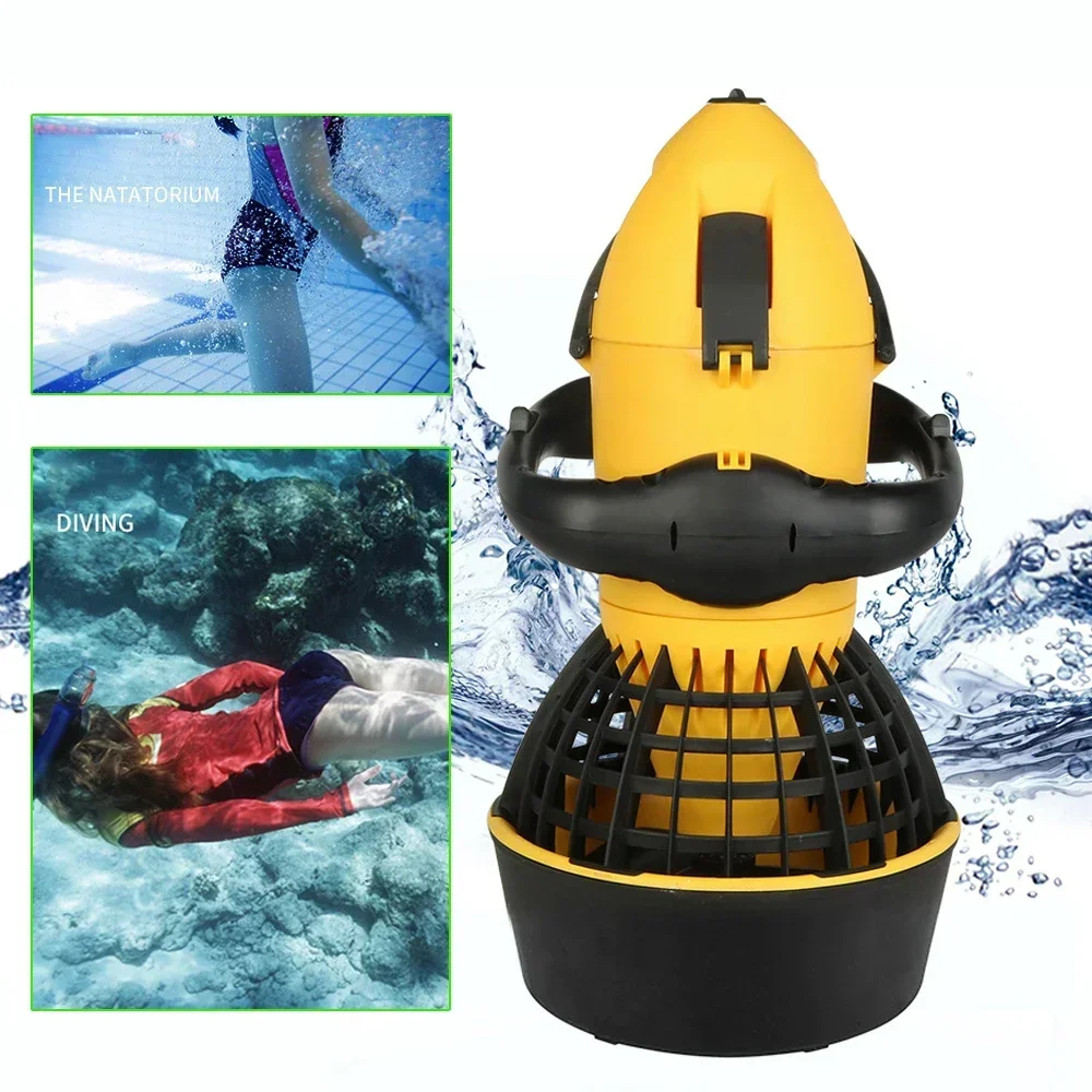 500W Electric Underwater Scooter Two Speed Water Propeller Diving Equipment Suitable For Marine And Pool Diving Sports