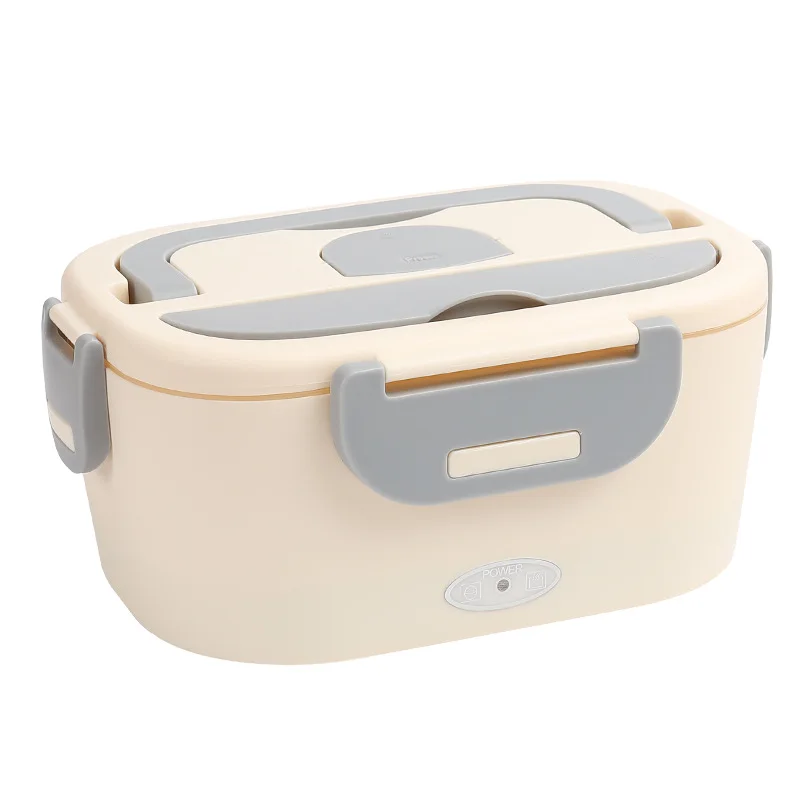Leak-proof New Electric Lunch Box Thermal Insulation Car Lunch Box Home Car Dual-purpose Two-in-one Heating 304 Stainless Steel