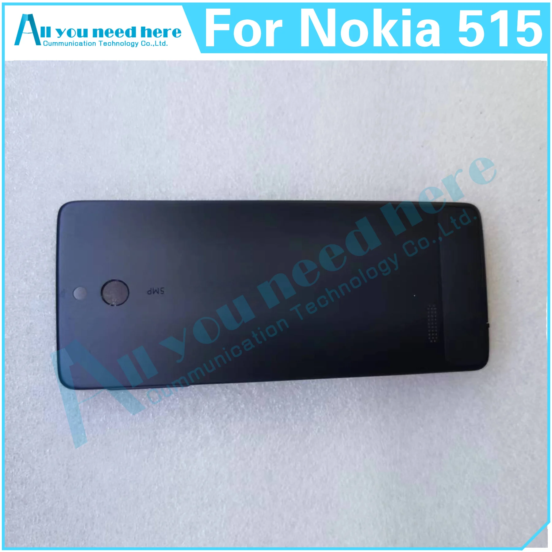 For Nokia 515 Back Cover Door Housing Case Rear Battery Cover Repair Parts Replacement