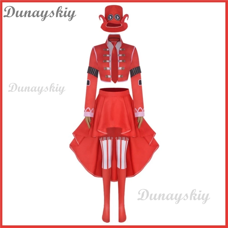 Anime Belo Betty Cosplay Costume Revolutionary Army Captain Red Skirt Fighting Uniform Full Set Woman Sexy Carnival Party Suit