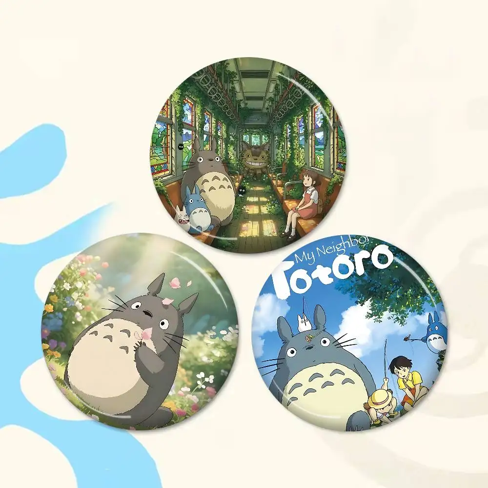 My N-Neighbor T-TotoroS CARTOON Anime Brooches Cute Cartoon  Badge Jacket Jeans Lapel Pin Gift Accessorie