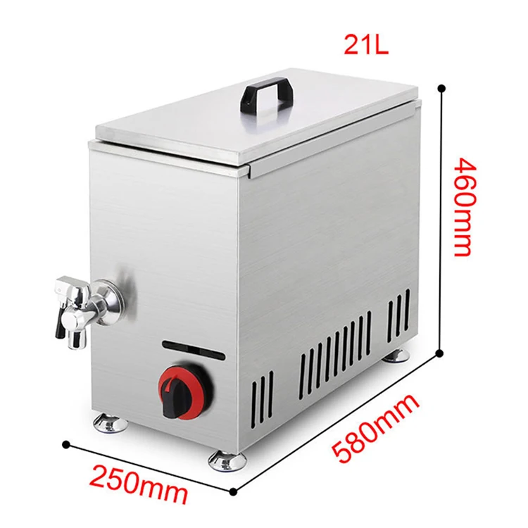 Stainless Steel Hot Dog Bun Making Machine Fryer Machine Industrial Cheese Sticks Deep Frying Machine