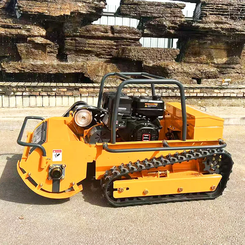 맞춤형 원격 제어 잔디 깎는 기계 요크 예초 로봇 무선 제어 릴 제초기 실린더 예초기 트랙터