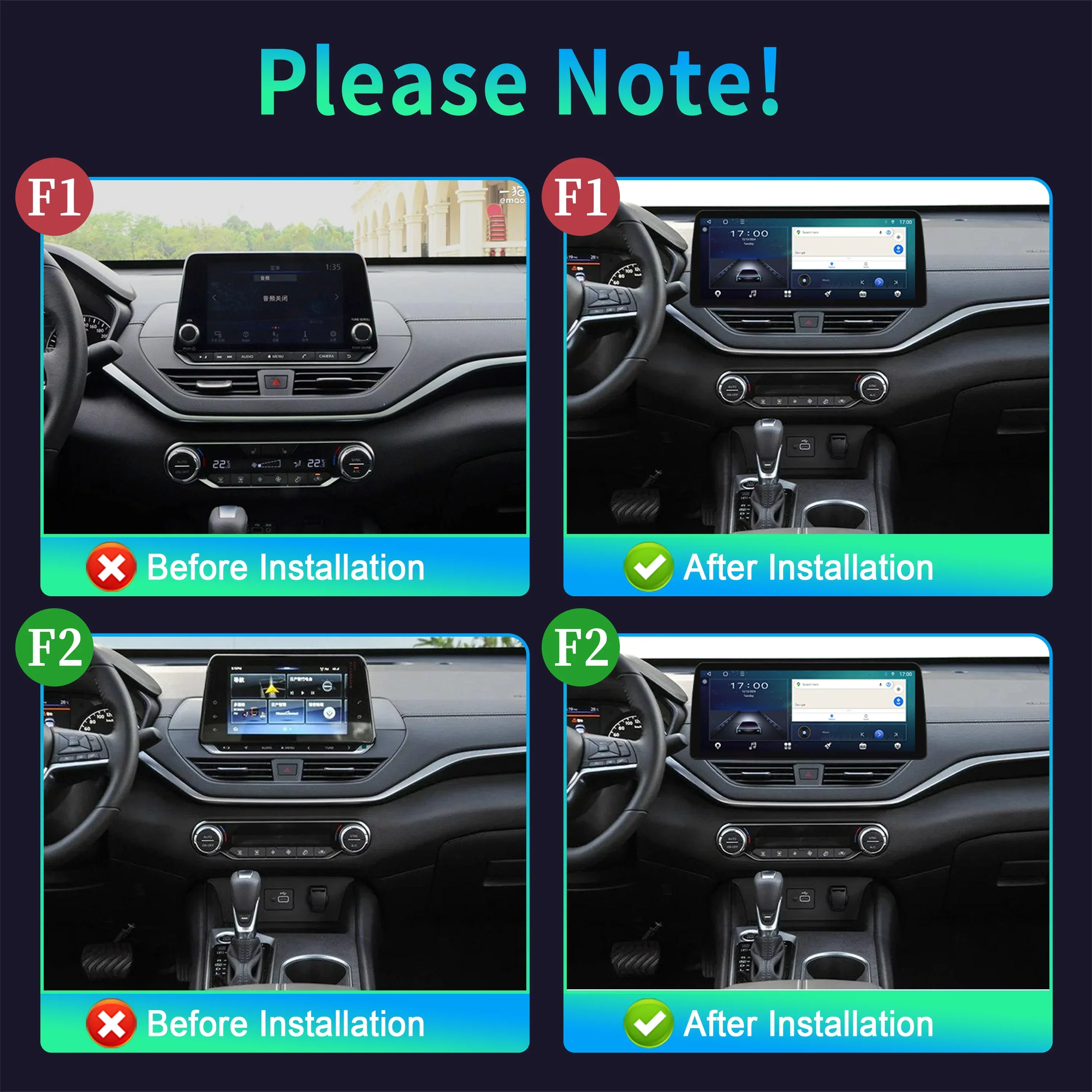 12.3inch Car Radio Multimedia Navigation 4G GPS Android Wireless CarPlay Android Auto Screen For Nissan Teana Altima 2019-2021