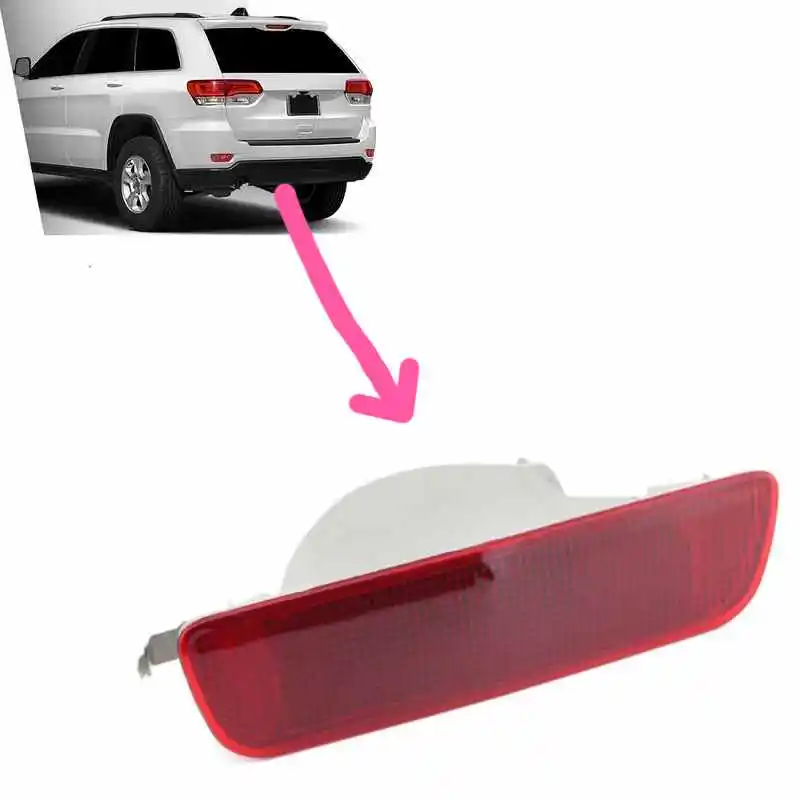 

Red LED Rear Bumper Fog Light In The Middle Enhanced Visibility Rear Bumper Brake Light For Nissan Qashqai J10 2007-2013