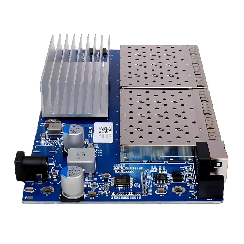 8 ports SFP + 10 gigabits L3 commutateur réseau géré prise en charge DHCP et routage dynamique prise en charge division VLAN et port aggrega