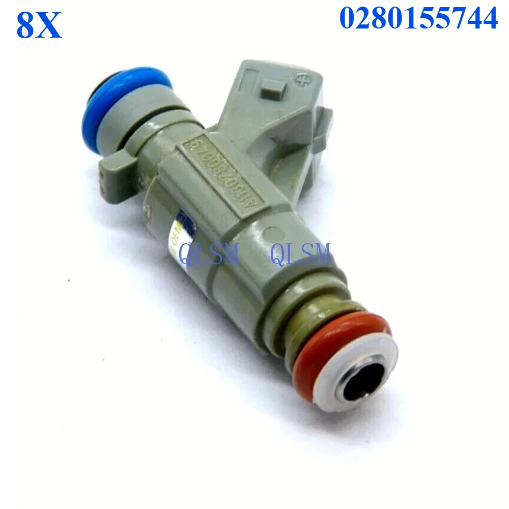 

8pcs FUEL INJECTOR FOR MERCEDES C E G S CL CLK ML CLASS 3.2 4.3 5.0 9802 A1130780049 0280155744 Premium Car Accessories
