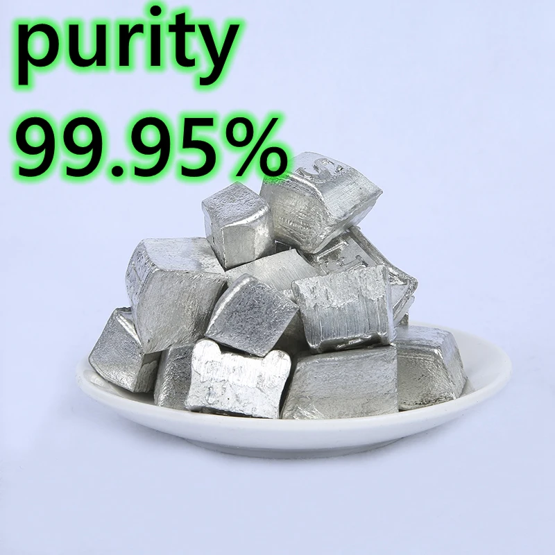 

High Purity Tin Ingot pellets Block Pure Metal Tin Particles Sn Element Experiment Collection Available