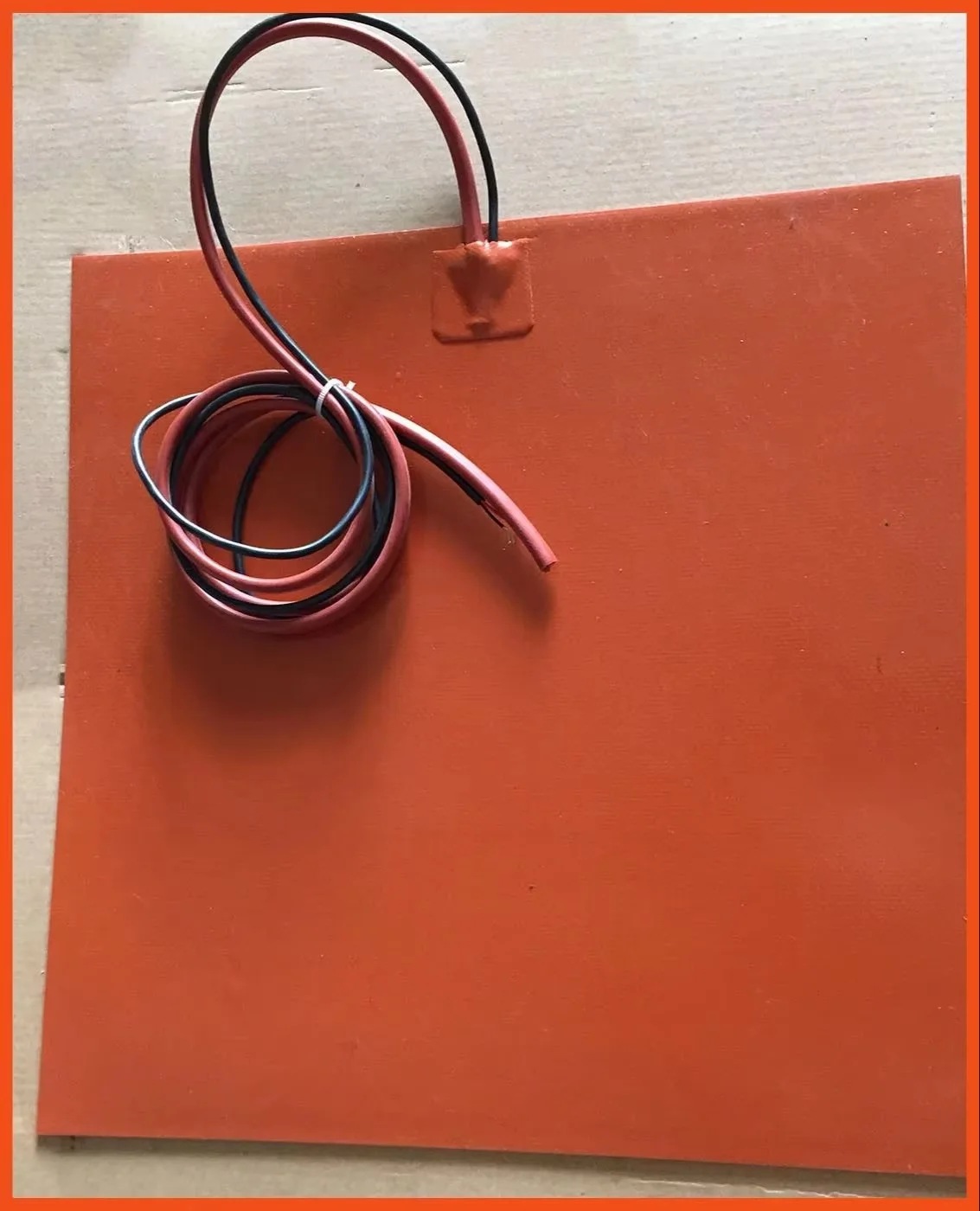 240x180mm 230v 200w silicone riscaldatore letto  adhesive 100 k termistore silicone heater Heating plate with resin gasket